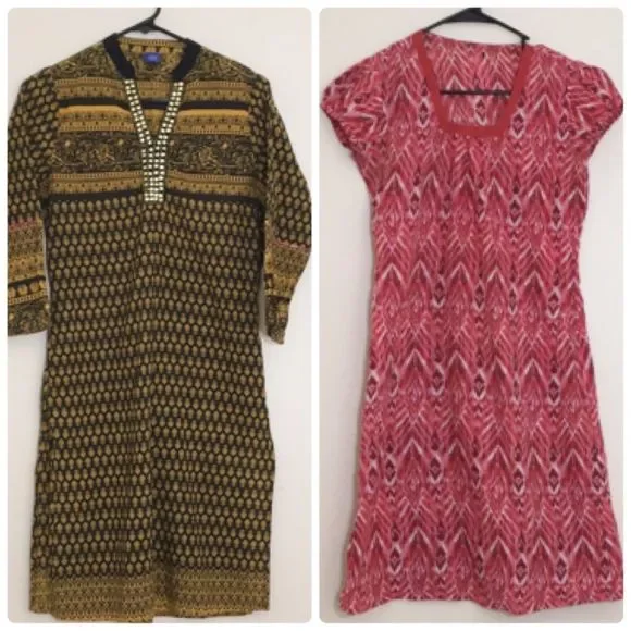 💜Three Indian Kurtis. Size:34 - Picture 2 of 7